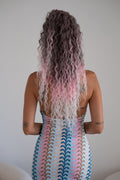 Coda 70cm Riccia con coulisse vari colori
