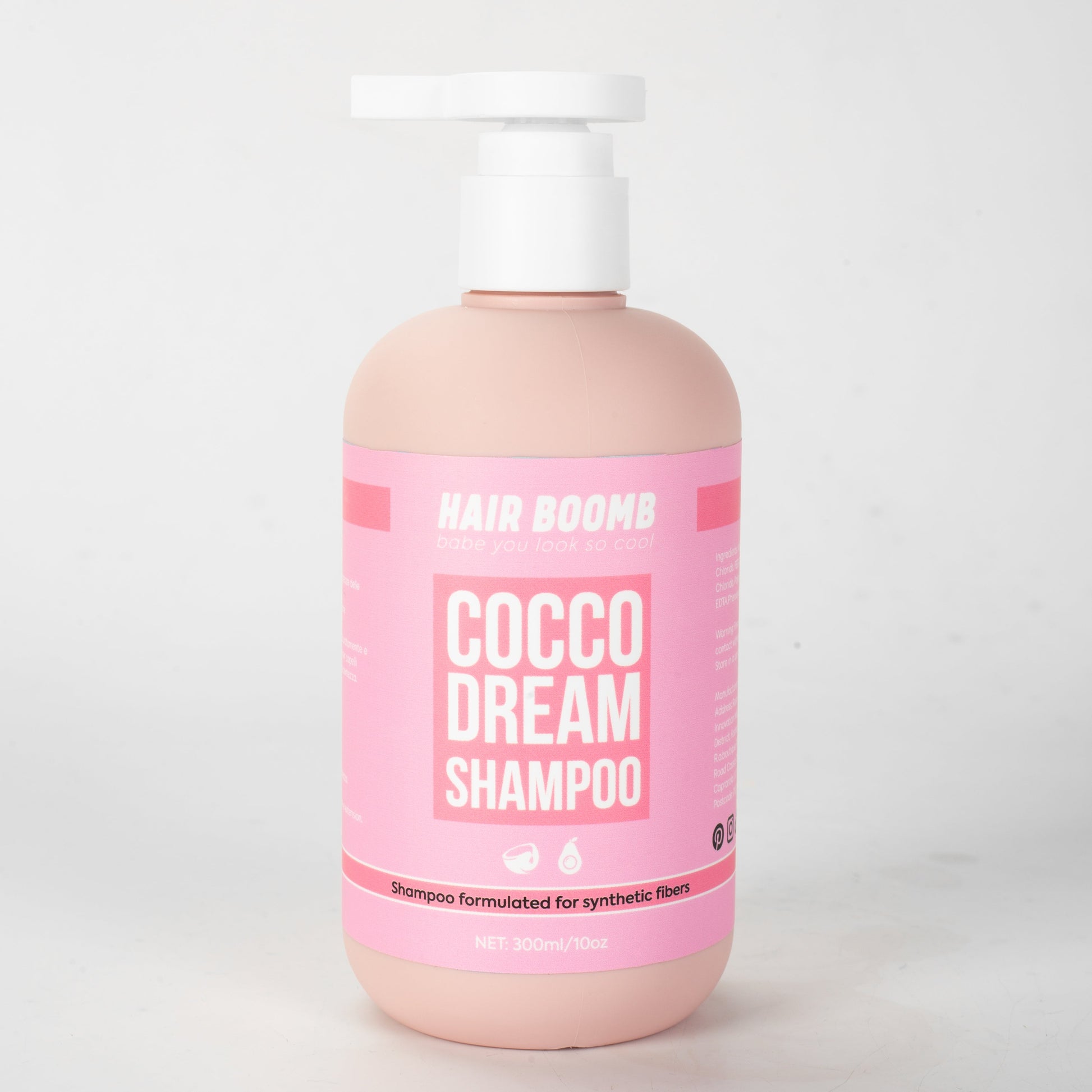 Shampoo per capelli in termofibra