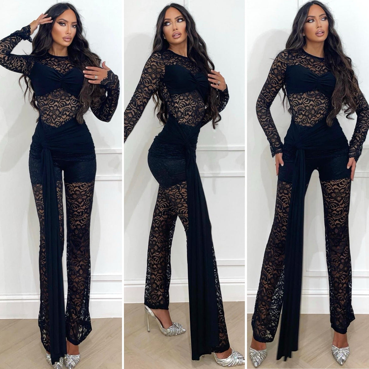 Pantalone in pizzo