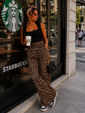 Pantalone Animalier con Elastico