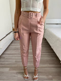 Completo giacca e pantaloni cipria
