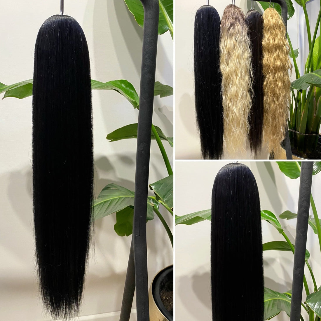 Coda liscia con Coulisse Nero MQ