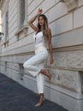 Completo giacca e pantalone burro