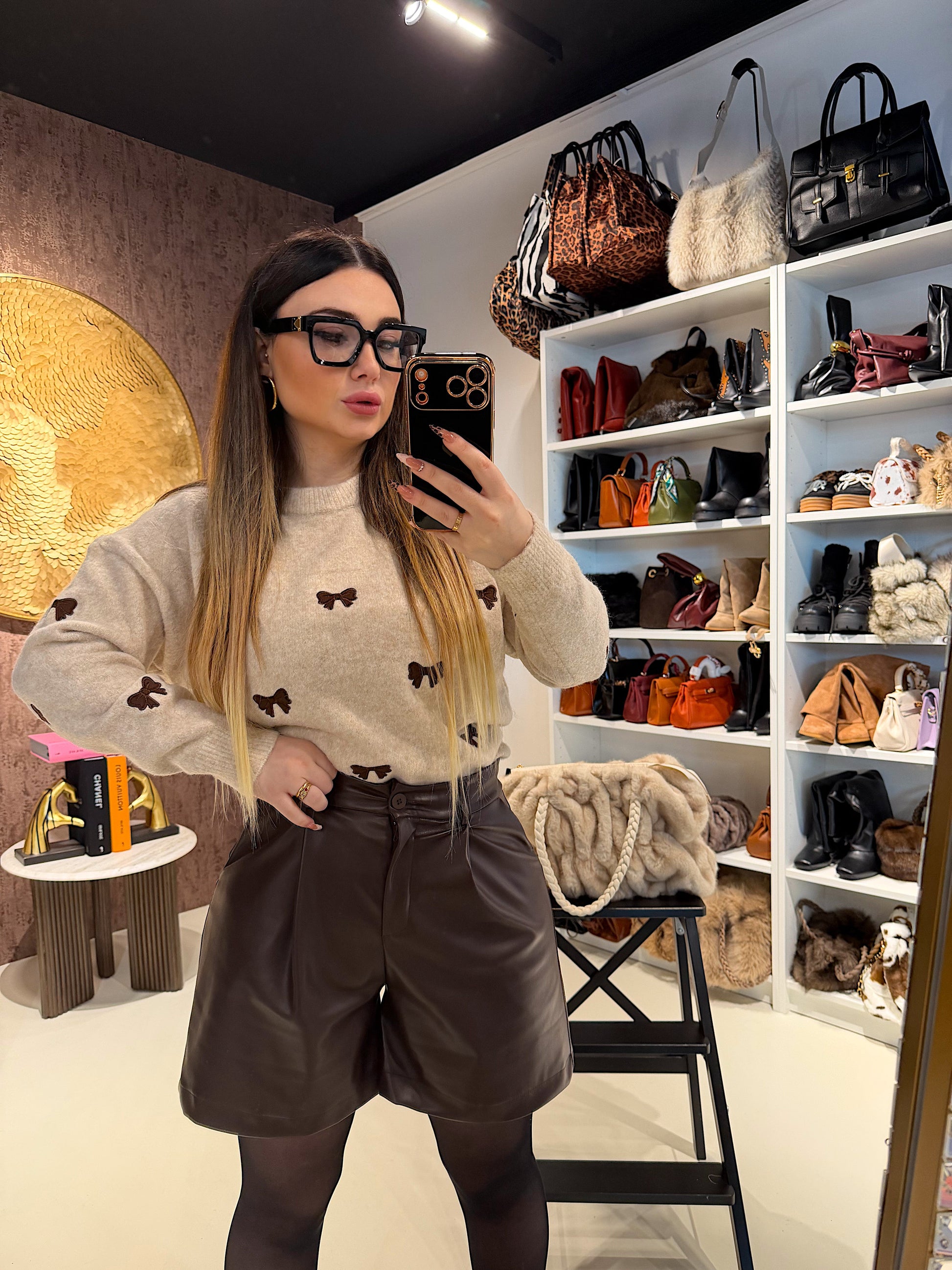 Maglione Sweet Bow