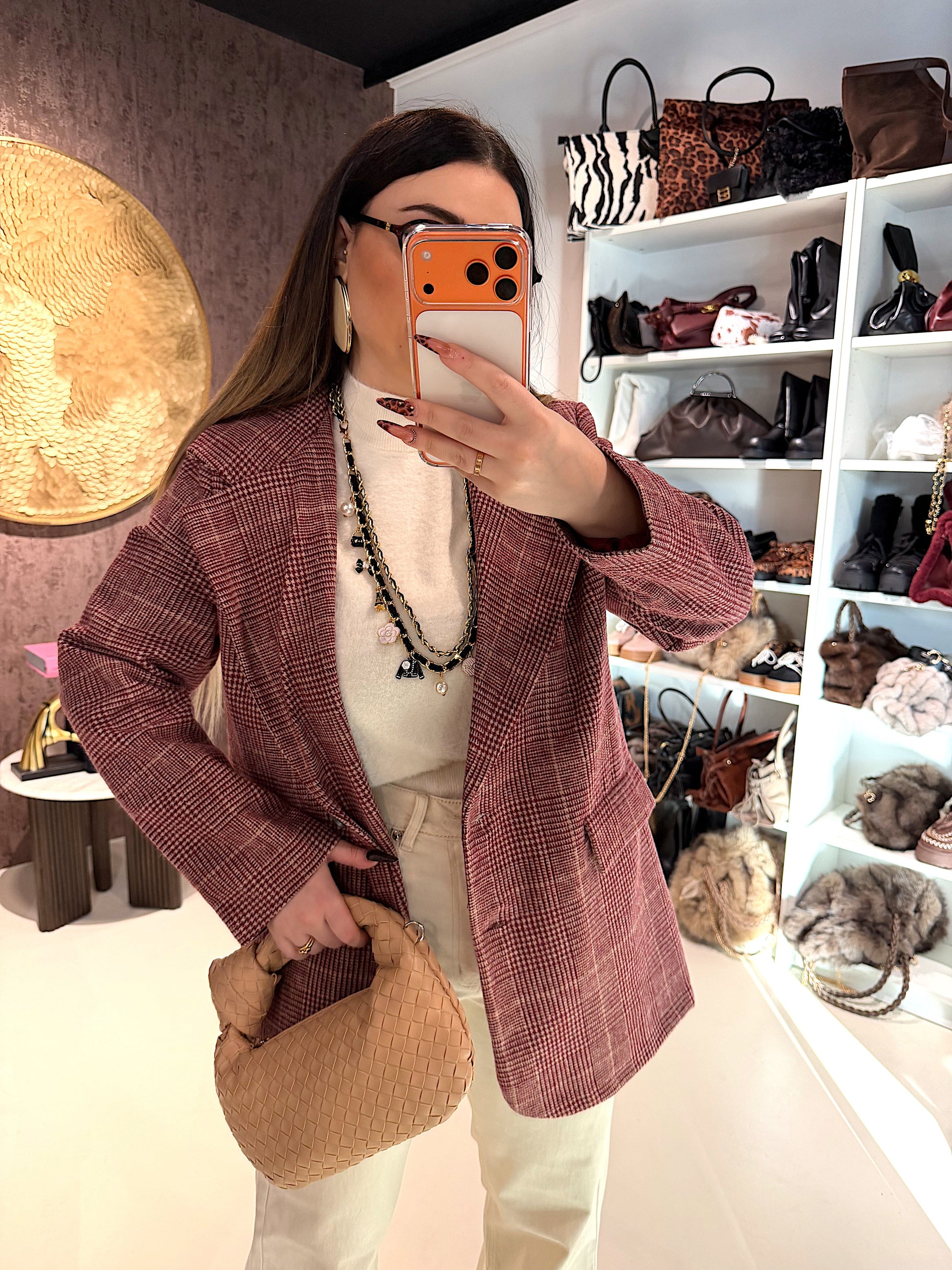 Giacca in tweed varie fantasie