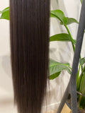 Coda liscia con Coulisse Castano Scuro MQ