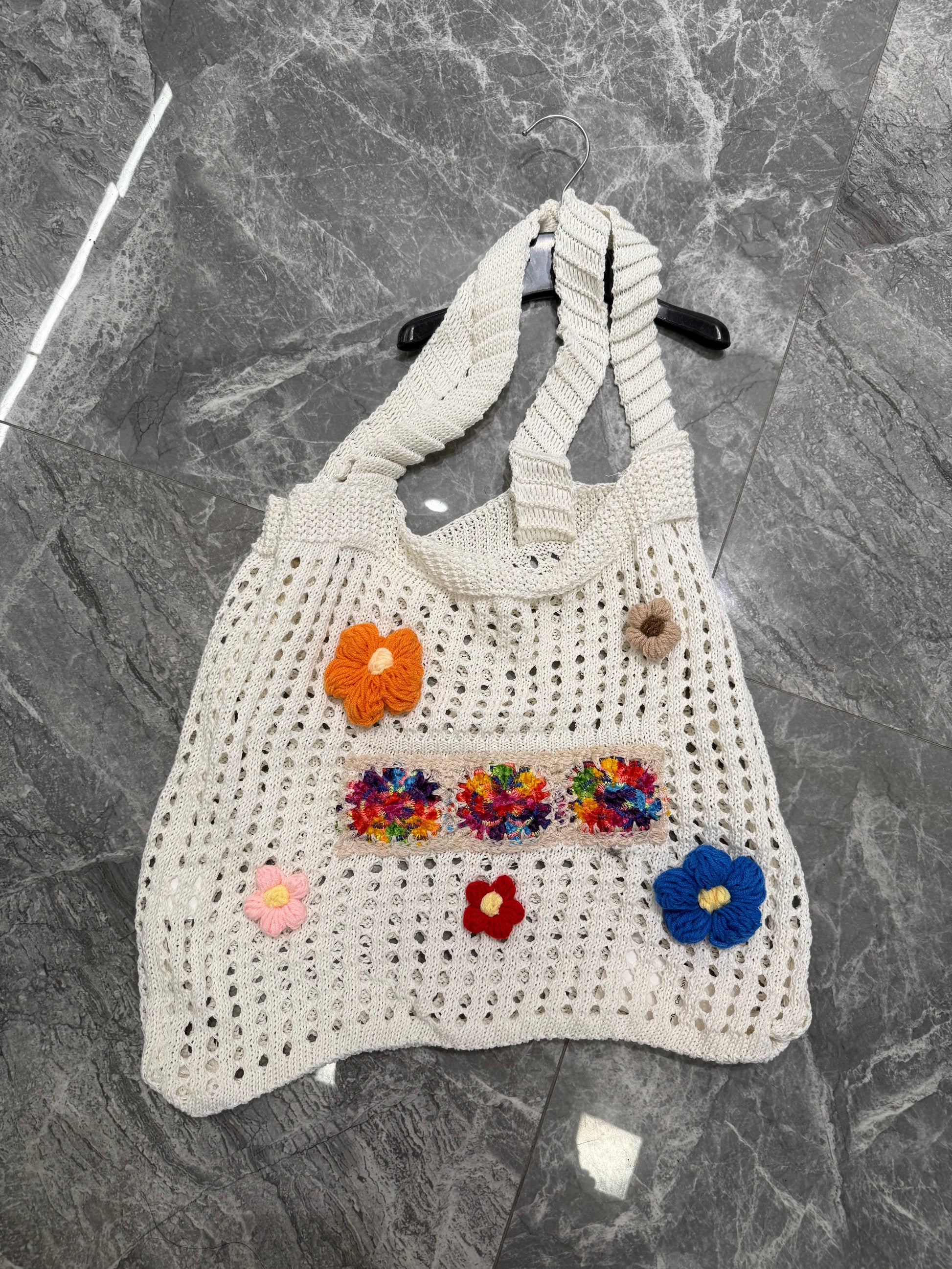 Borsa macramè vari colori