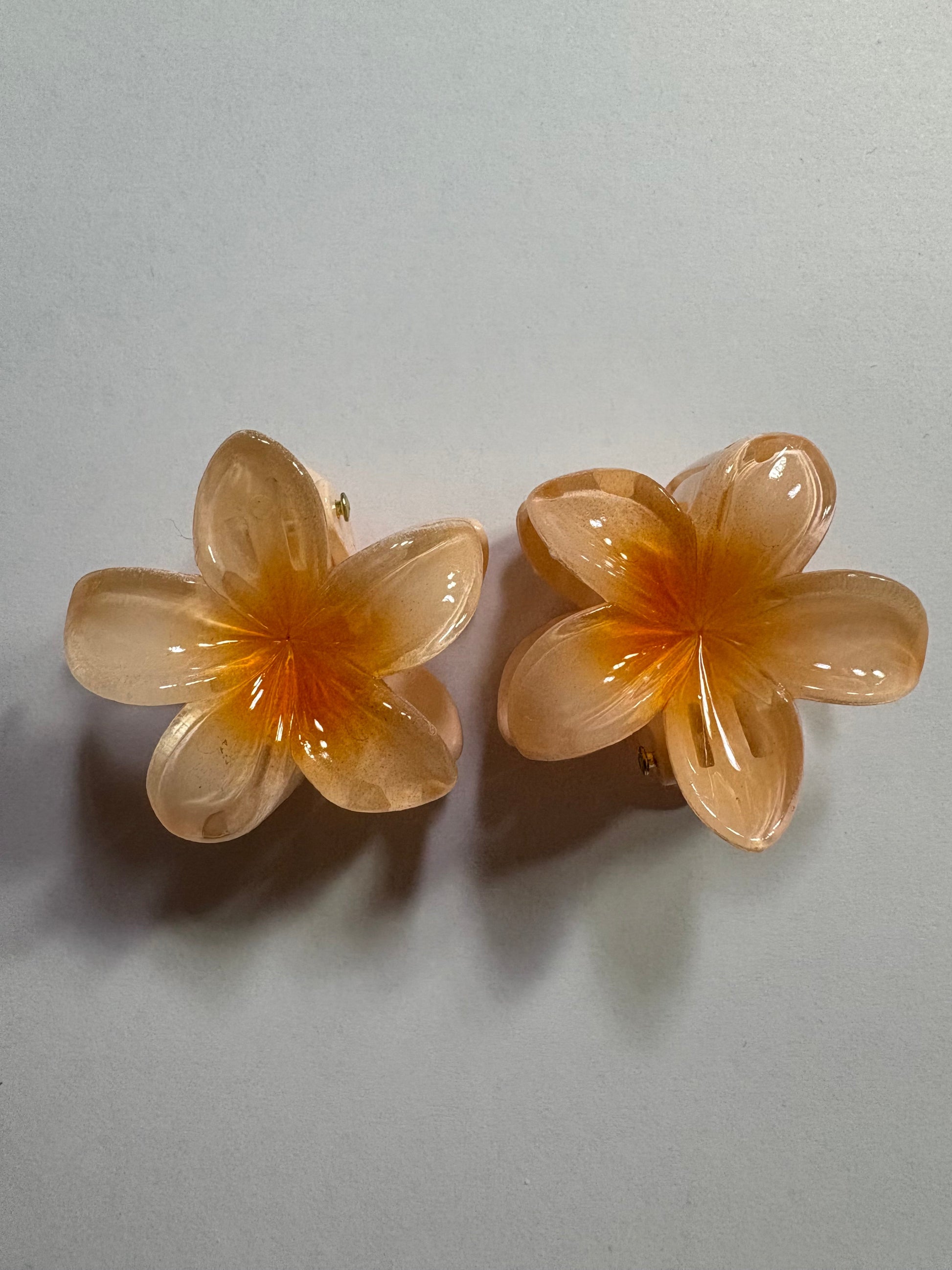 Set 2 mollettine con fiore