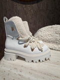 Anfibi con pelliccia interna – Bianco & Nero