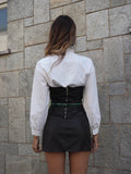 Camicia con bottoni gioiello