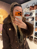 Giacca Denim Luxury Fur