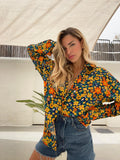 Camicia a fiori