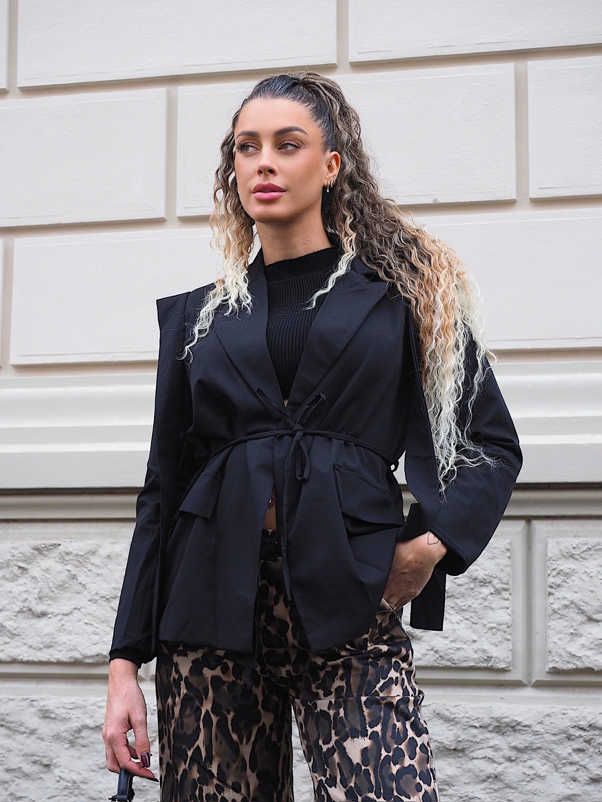 Blazer mini dress