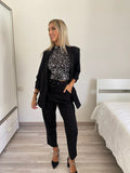 Completo giacca e pantalone nero