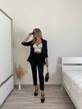 Completo giacca e pantalone nero