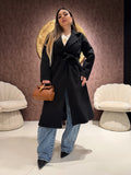 Cappotto con Cintura in Vita