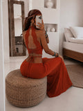 Completo Gonna e Top in Pizzo