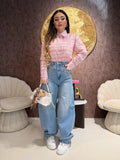 Jeans Crystal Glow Wide Leg