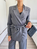 Tailleur grigio