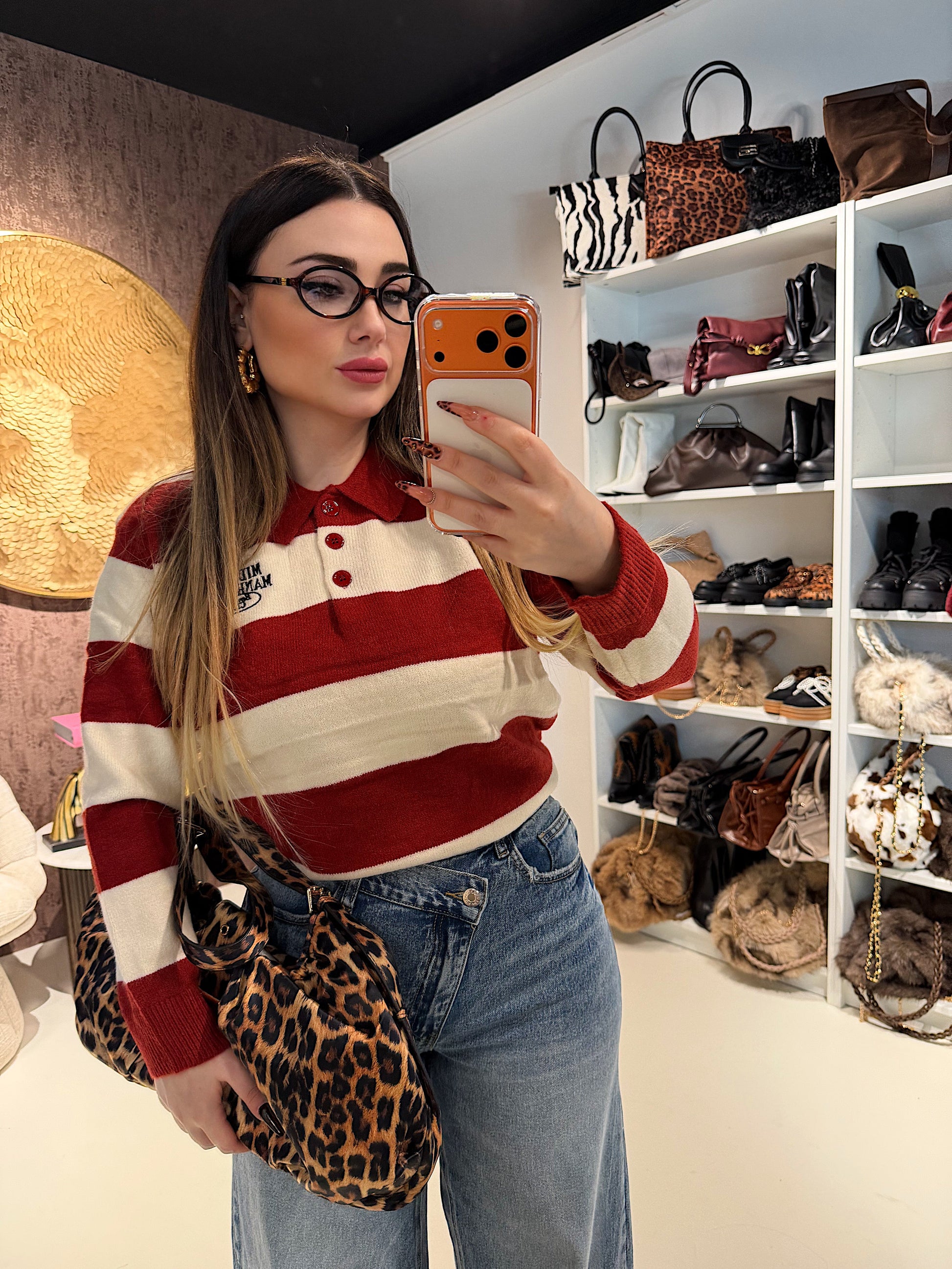 Maglione Manhattan a righe