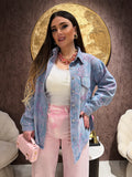Camicia Denim Rose Lace