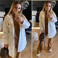 Giacca con bottoni panna