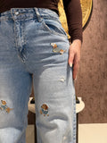 Jeans cute dog