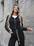 Tuta sportiva nera