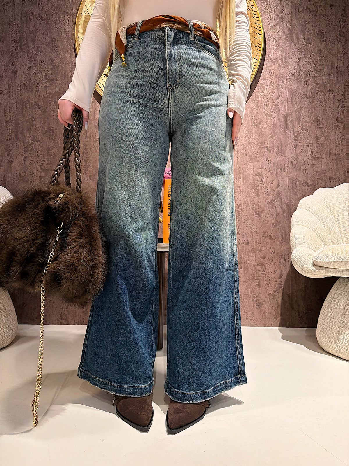 Jeans vintage sfumato