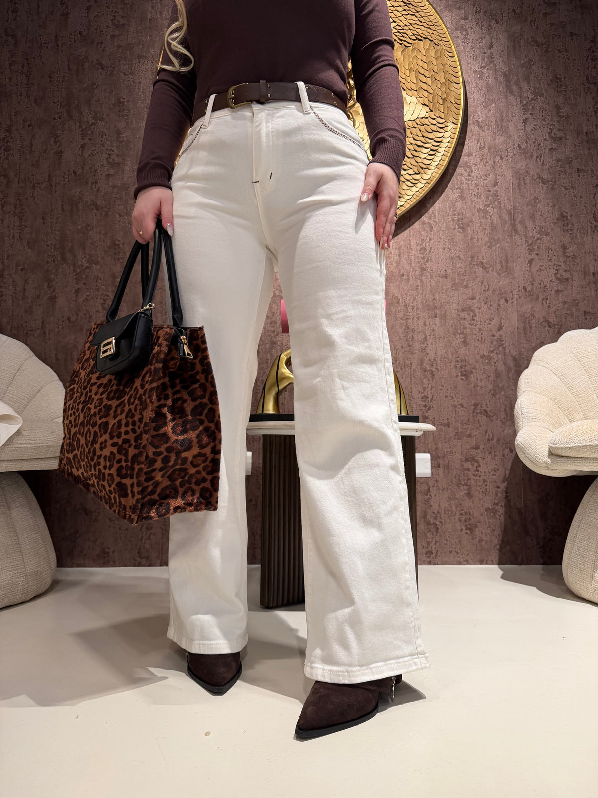 Completo Essential White Denim