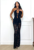 Tuta lace obsession nera