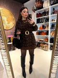 Maxi Maglione Wild Chic