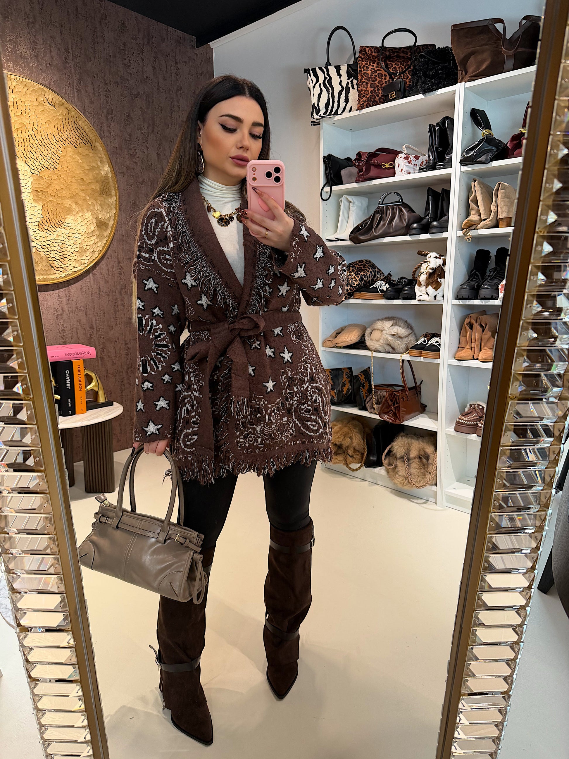 Cardigan Aspen Stars