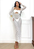 Bikini tre pezzi bianco