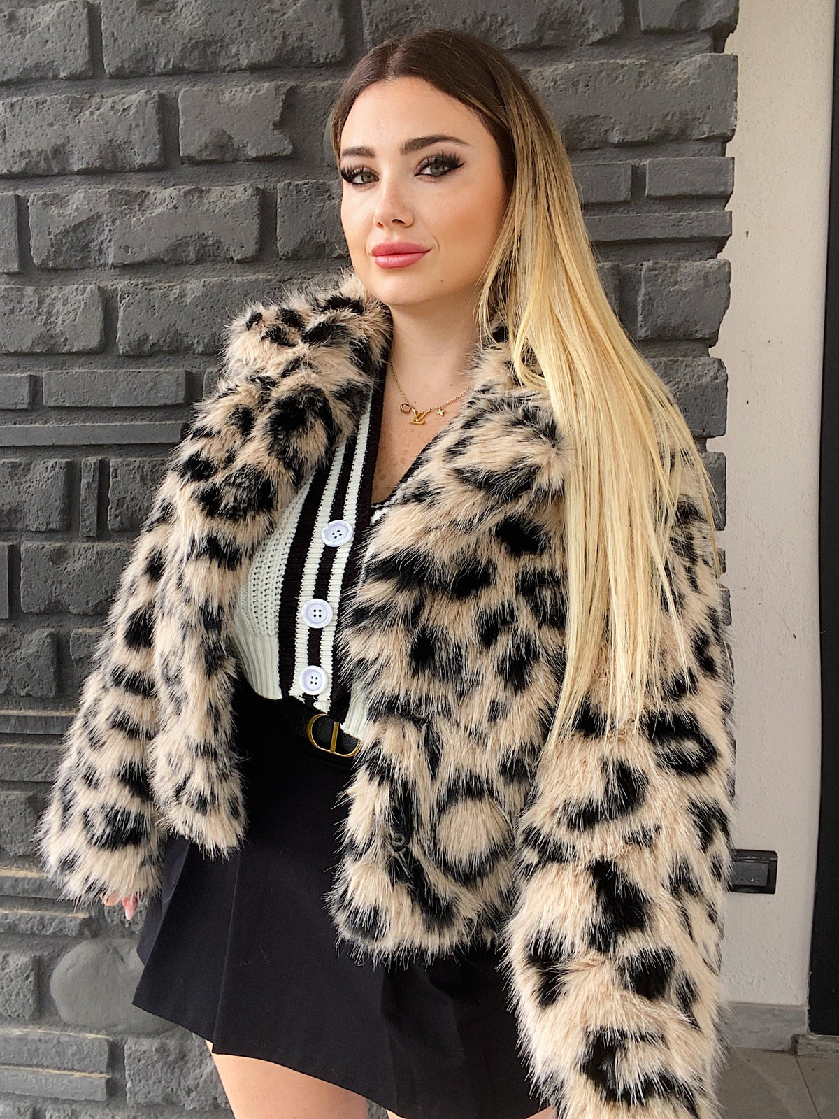 Eco pelliccia animalier