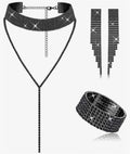 Collana con choker e pendente