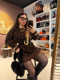 Maxi Maglione Wild Chic