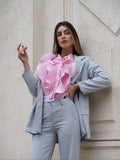 Completo gessato grigio