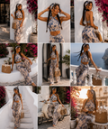 Completo Amalfi Blu Beige