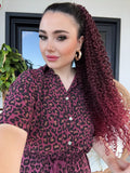 Coda Riccio afro con coulisse vari colori