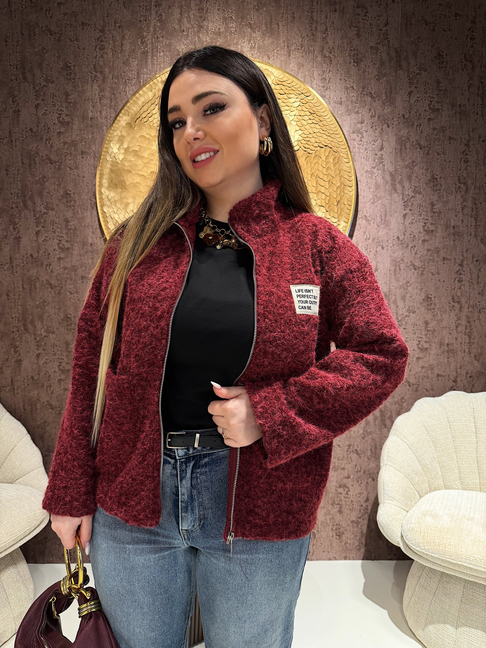 Giacca con zip