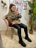 Maxi maglia animalier
