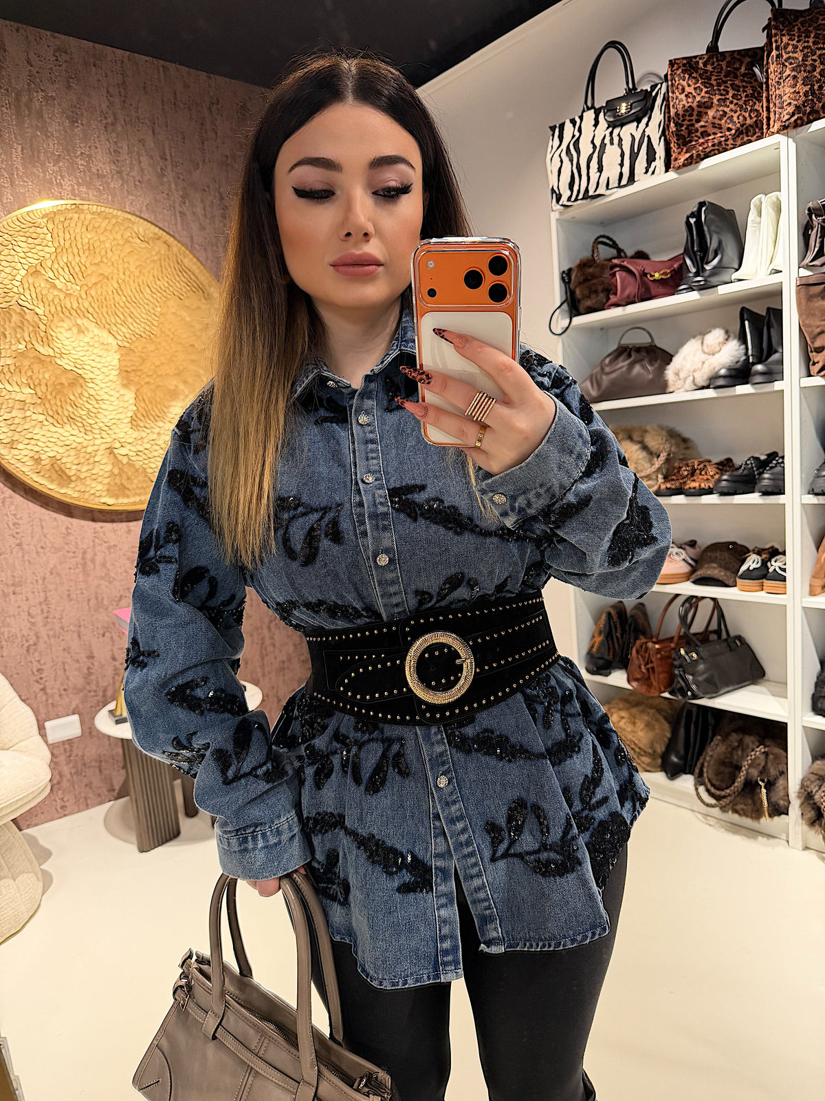 Giacca Denim Sparkle