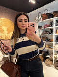 Maglione Manhattan a righe