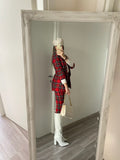 Completo giacca e pantalone scozzese
