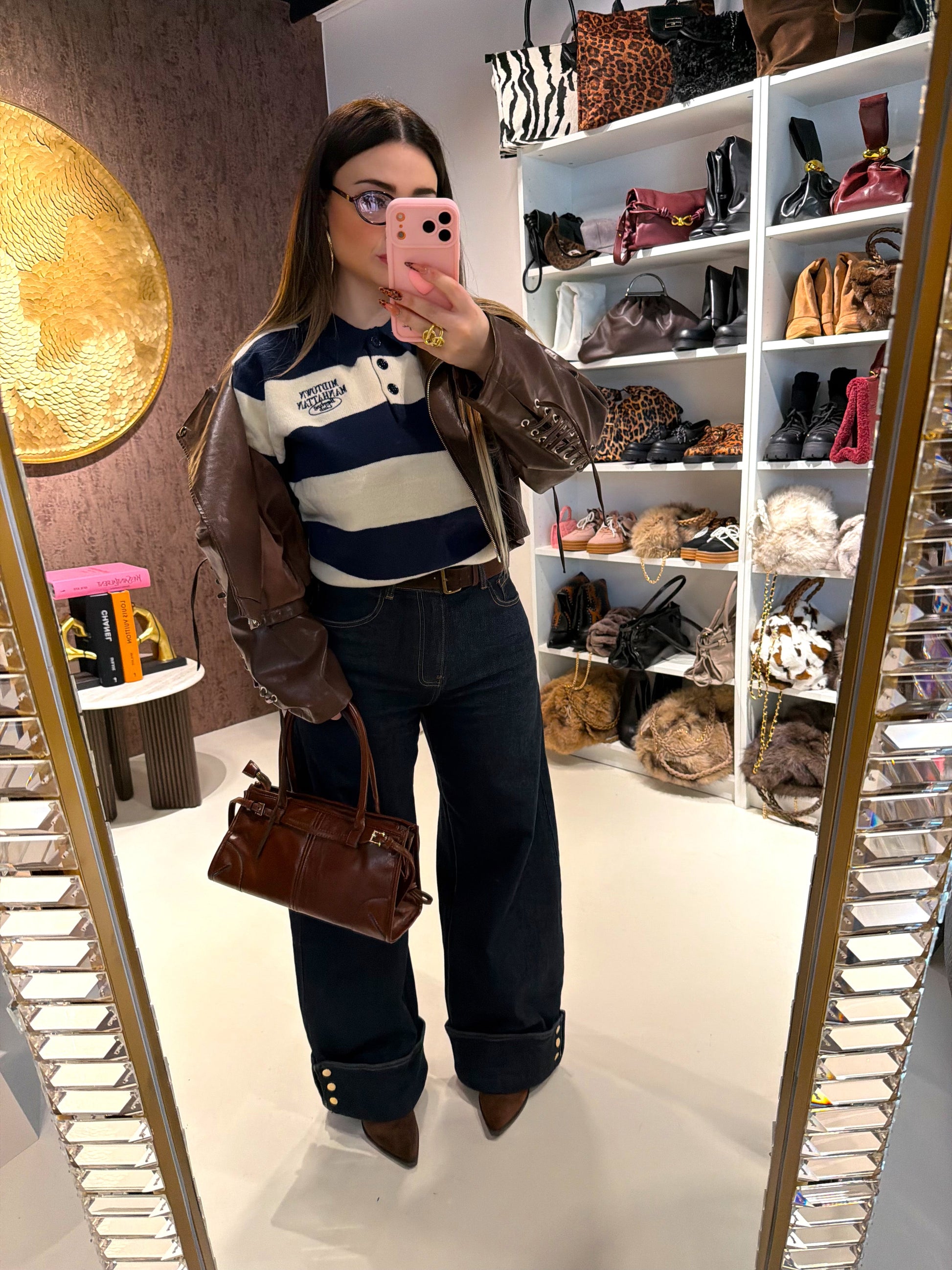 Maglione Manhattan a righe