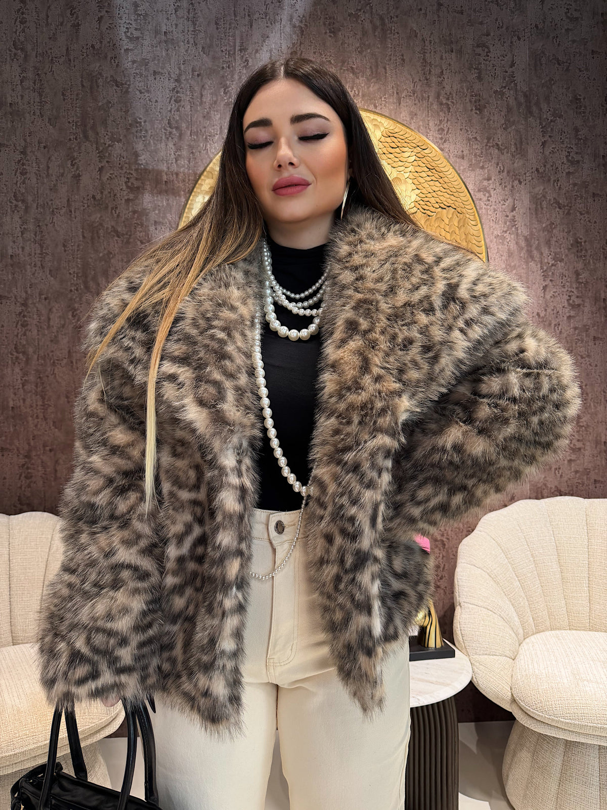 Eco pelliccia animalier