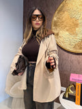 Completo Urban Chic con Cappuccio Marrone