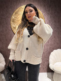 Cardigan in maglia con polsino