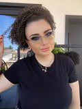Afro puff con coulisse